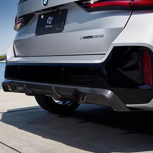 日本正品3DDesign 宝马BMW X1 U12/U11 M运动碳纤维后唇扩散器