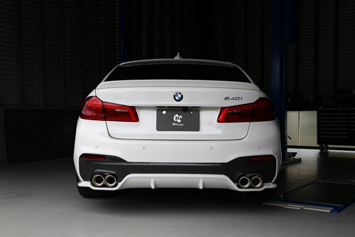 3DDesignBMW5系G30G38免打孔尾翼