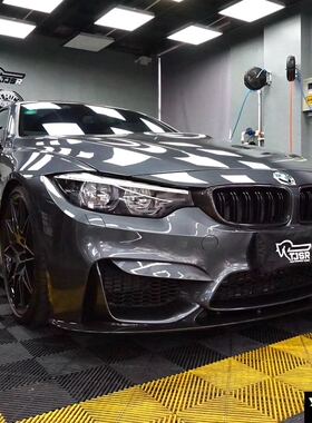 正品3D Design BMW宝马F82M4干式碳纤维前唇扰流板 保险杠 行货