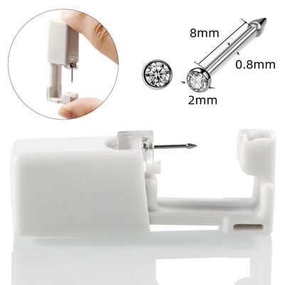 1/5Pcs Nose Studs Piercing Gun Piercer Disposable Safe Steri