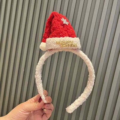 Cute Christmas Headband Cloth Red Children Headbands Headwea