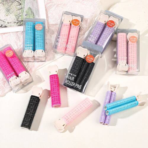 1/2/6pcs Hair Root Fluffy Clip Lazy Hair Edge Clip Women Top