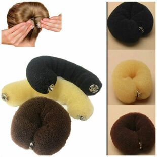 Fashion Bun Hair Magic Maker Foam Donut Easy Ring Big Sponge