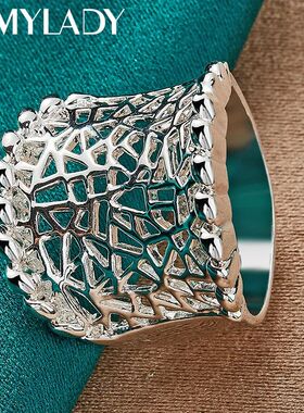 Concave Hollow 7-10 # Ring For Women Wedding Party Fashion C