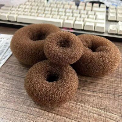 Fashion Elegant Hair Bun Donut Foam Sponge Easy Big Ring Hai