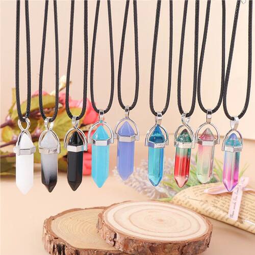 Natural Stone Quartz Lapis Opal Amethyst Pink Crystal Stone