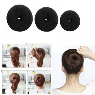 Plate Roller Elastic Foa Maker Magic Bun Donut Hair DIY