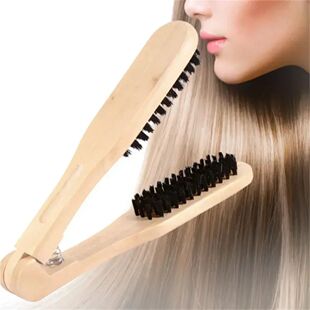 Straighten Com Hair Brushes Hairdressing Double Type Combs