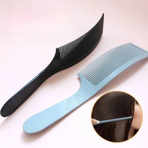 Mens Hair Cut Comb Flat Head Curving Comb Hairdressing Comb