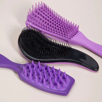 3pcs/set Hair Brush Detangling Brush Hair Comb Scalp Massage