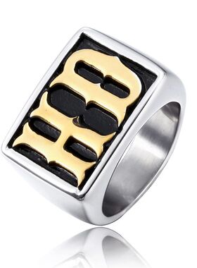 7/8/9/10/11/12/13 Stainless Steel Gold Silver Color Letter H