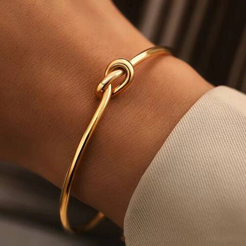 Stainless Steel Bracelets Vintage Men's Fashion Woven Twist