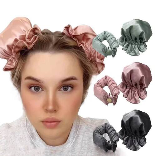 2/4pcs Heatless Curling Rod Set No Heat Hair Curler Silk Cur
