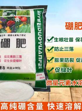 农用硼肥油菜西瓜草莓蔬菜辣椒