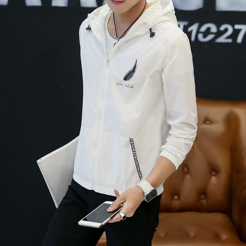 summer Sunscreen Cap leisure time coat Jacket Thin section Gown Summer wear sunlight clothesin the Men's clothing, Jacket  category - from Buy2taobao.com to provide professional Taobao agent buy service
