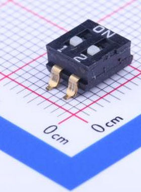 HAD-02LWAG-2 HAD-02LWAG-2 低拨键开关 SMD-4P,6.2x6.4mm 拨码开