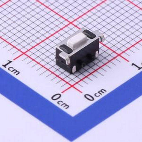 TS-1054-A1B3-D2 轻触开关3*6*4.3侧按贴片6.0*3.5白柄按键250gf