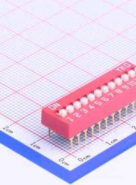 YJB-12HG2 YJB-12HG2 红色 插件 拨码开关
