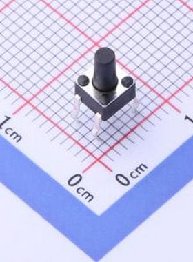 TS-1091-A10B2-D2 轻触开关4.5*4.5*7.5四脚插件正按圆柄按键180g