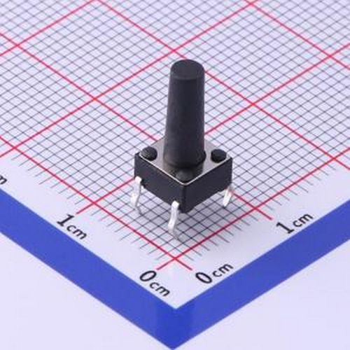 UK-B0202-G13-250 6*6*13mm 直插 轻触开关 插件 轻触开关