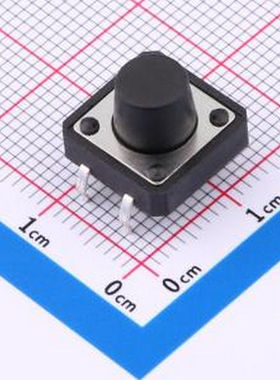 BX-TS-26-121285CJ 12x12x8.5插件 插件-4P,12x12mm 轻触开关