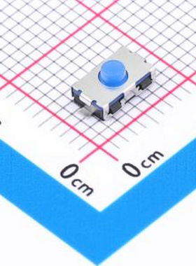 TVBF22-026C2U-R 一型常闭/平脚/2.6H/250gf/黑底蓝钮/双簧/编带