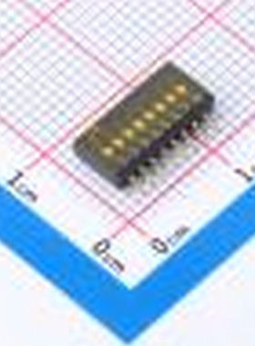 SMXMS-08K-TP 间距1.27mm 8位拨码开关 SMD 拨码开关