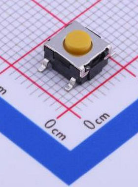 B3S-1002P 轻触开关 6X6X4.3mm 230gF SMD-4P,6x6.6mm 轻触开关