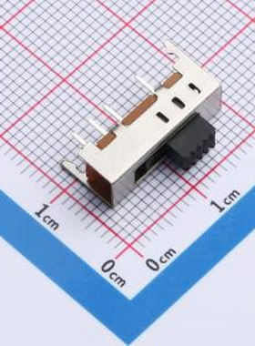 SS13E05L3 柄长3mm 直插三档 滑动开关 插件 滑动开关