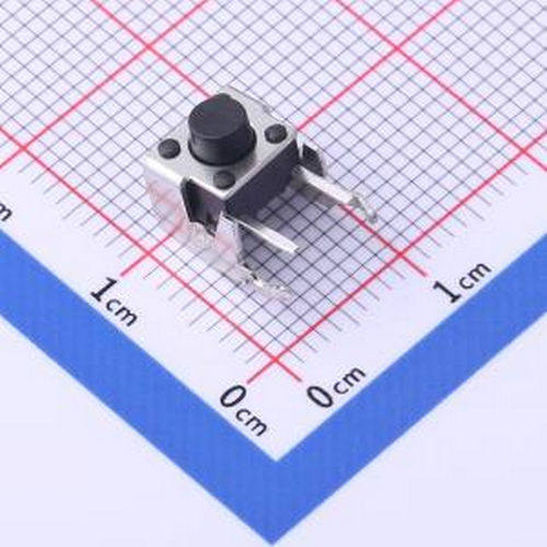 TS-KG02N-BB55F 6*6*5.5侧按支架式轻触开关 插件 轻触开关
