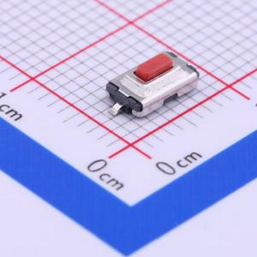 1TS002E-2400-2501-CT 6.1*3.7*2.5mm 立贴 轻触开关 SMD,3.7x6.1