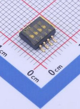 THS104 THS104 SMD-8P,5.4x6.7mm 拨码开关