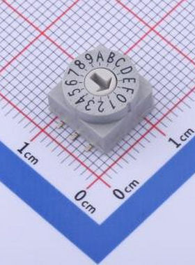 MER-16S 旋转编码开关/8421开关/BCD编码开关 SMD 旋转编码器