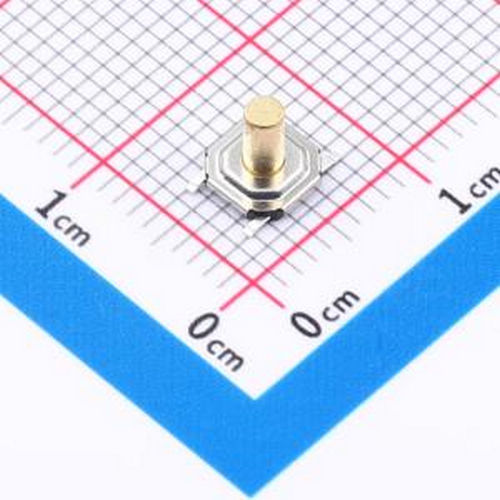 BTS0C0050MMG00 铜头轻触开关5.2x5.2x5mm 100gf SMD-4P,5.2x5.2m