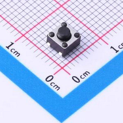 K2-1109UP-A4SW-04 4.5x4.5x3.8/250gf 包脚/不锈钢/铜盖 SMD 轻