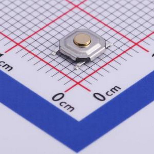 TS-1076S-A2B3 轻触开关5.2*5.2*1.6mm铜头4*4贴片四脚轻触开关25