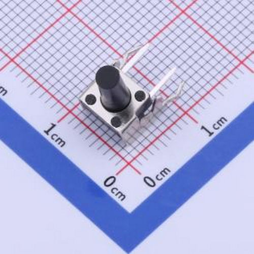 K2-1102AQ-R4CW-01 6x6x12.5mm 小支架开关 插件 轻触开关