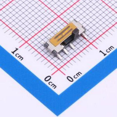 MSS23C02-H2.0 125 小型8脚3档位 立贴拨动 柄长2.0MM SMD 滑动开