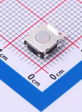 GT-TC127A-H035-L5 侧插防水轻触开关 硅胶白钮 180gf SMD 轻触开
