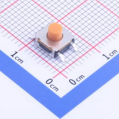 GT-TC126H-H052-L3 6.2*6.2*5.2mm 立贴 轻触开关 SMD 轻触开关