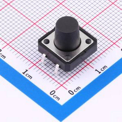 HX TS1210CJ 250gf 009 12x12x10mm 立插 轻触开关 插件,12x12mm