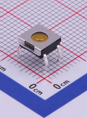DTSHW-68S-V-B 6.3*6.2*2.3mm 直插 轻触开关 插件,6.2x6.2mm 轻