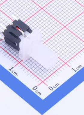 TPB01-109L1W 带红色灯 带支架 插件 轻触开关