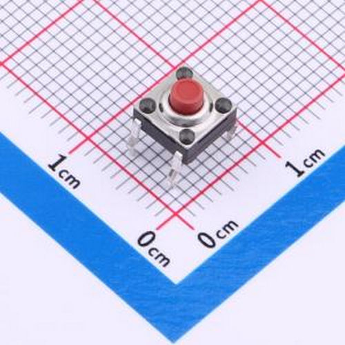 TS-1033-A1B3-D2-R 6*6*4.3mm直插轻触开关防水IP67 DIP 轻触开关