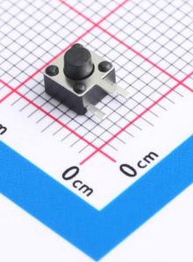 BX-TS-26-454543BSJ 4.5x4.5x4.3边三脚 插件-3P,4.5x4.5mm 轻触