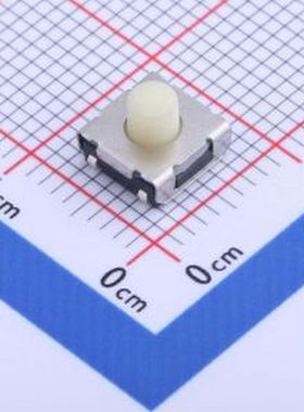YTSE005A0502502B 6.2*6.2*5.0 250gf硅胶米黄钮包脚编带 SMD 轻