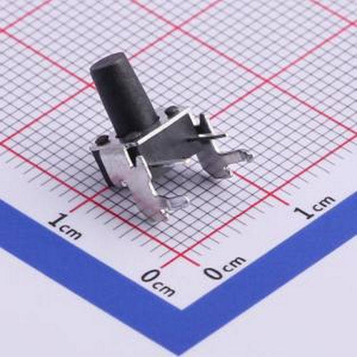 TS-1093A-A12B3-D2 6*6*9.5mm 卧插 轻触开关 插件,6x6mm 轻触开