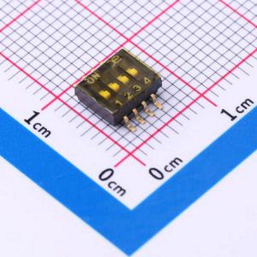 DSHP04TSGER DSHP04TSGER SMD-8P,5.4x6.6mm 拨码开关