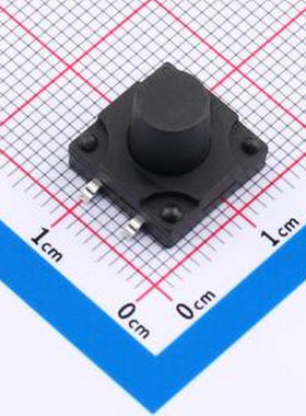 TS018A-TBY1EH10.0 12*12*10.0mm 立贴 180GF 防水IP67 轻触开关