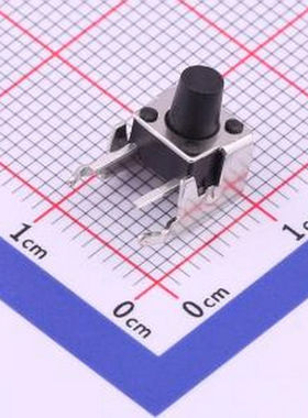 TS-1002N-BR07516 6*6*7.5mm 卧插 轻触开关 插件 轻触开关